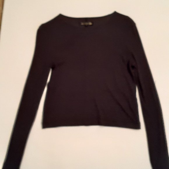 RAG & BONE PULL ON SWEATER SIZE S BLACK VISCOSE /WOOL BLEND - Picture 1 of 8